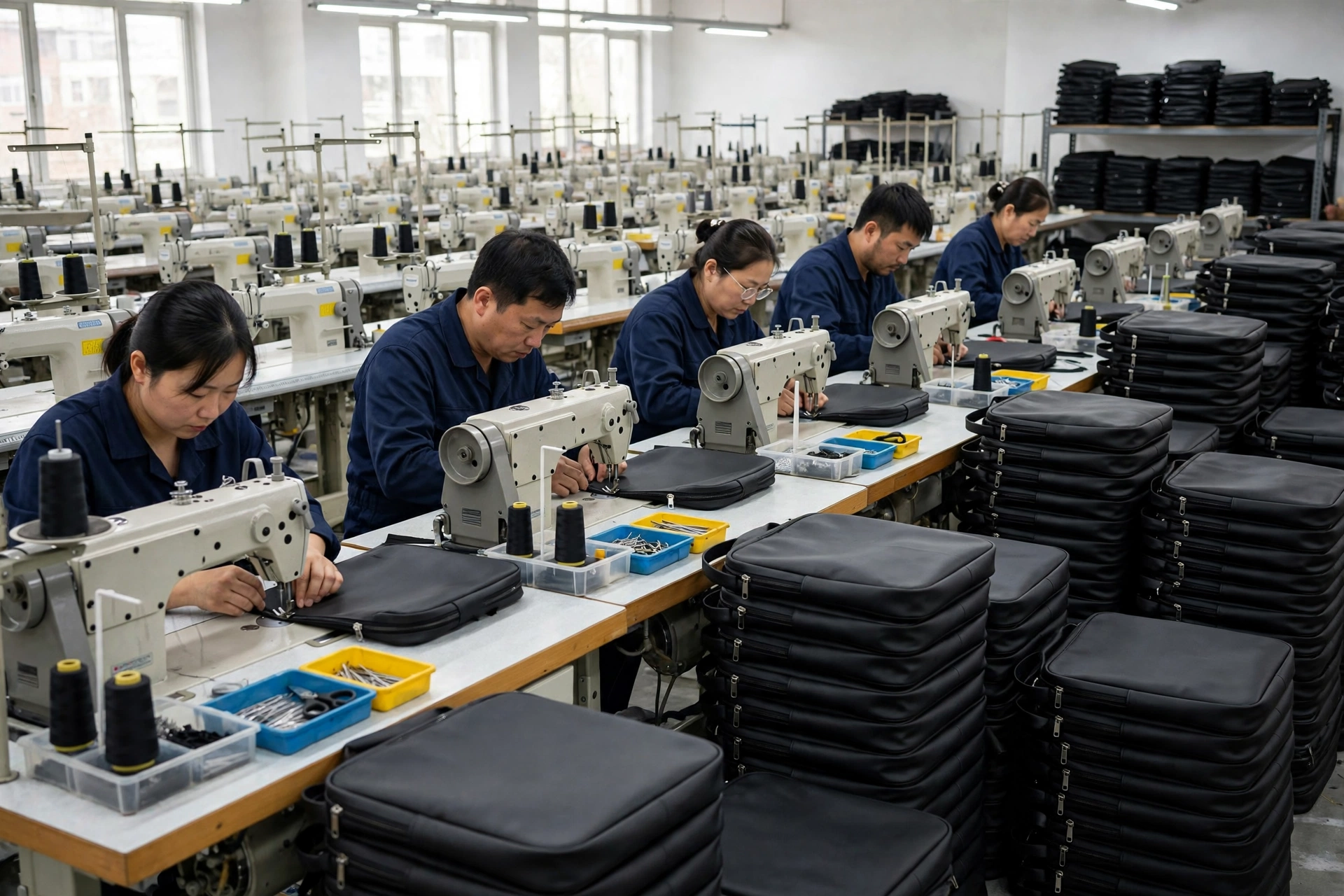 Sewing workshop illustration
